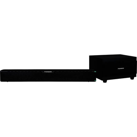 THOMSON SB60BTS - Soundbar wireless con subwoofer - Bluetooth 5.0 - Impianto stereo - 60W - Montaggio a parete - Nero