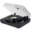 Giradischi in vinile Bluetooth - THOMSON - TT650BT - Registrazione USB - 2 altoparlanti - Nero