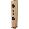 Torre audio Bluetooth - THOMSON - Legno/Nero - 120 W, ottico, USB, equalizzatore, TWS, telecomando, alimentatore. 230V