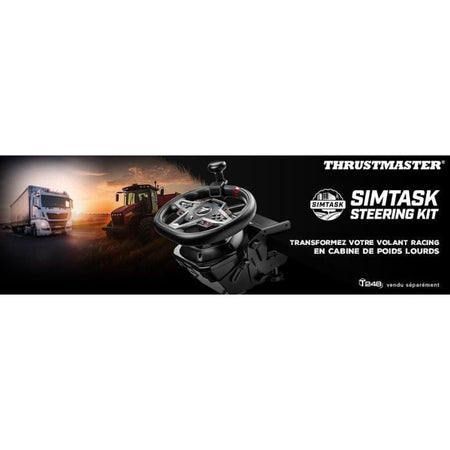 Supporto volante - THRUSMASTER - SimTask Steering Kit + sfera di manovra - Nero - Compatibile T128 e T248 4060302