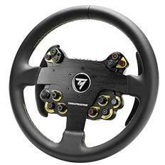 Volante PC/PS4/PS5/Xbox - THRUSTMASTER - Evo Racing 32R - Pelle Struttura Pelle/Alluminio 32cm Palette magnetiche 25 pulsanti 7 LED