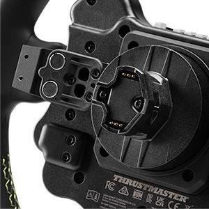 Volante PC/PS4/PS5/Xbox - THRUSTMASTER - Evo Racing 32R - Pelle Struttura Pelle/Alluminio 32cm Palette magnetiche 25 pulsanti 7 LED