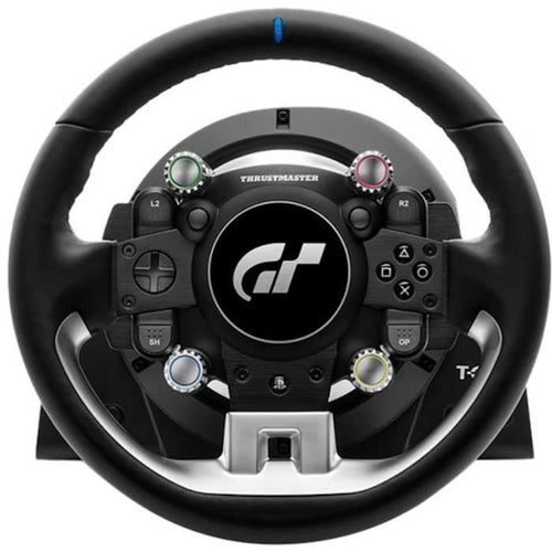 Thrustmaster T-GT II, volante con licenza ufficiale per PlayStation 5 e Gran Turismo, con guarnitura a 3 pedali (PS4, PC compatibile)