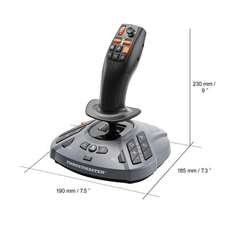 Joystick - THRUSMASTER - SimTask FarmStick - Nero/Grigio