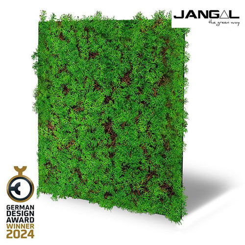 JANGAL Pannelli acustici Modulabili in FLORA sintetica ULTRAREALISTICA 52x52cm mod. THUJA TEA TREE - Eternal Parquet