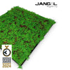 JANGAL Pannelli acustici Modulabili in FLORA sintetica ULTRAREALISTICA 52x52cm mod. THUJA TEA TREE - Eternal Parquet