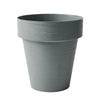 Vaso tondo Porto Colour in plastica colorati da esterno e giardino per fiori e piante