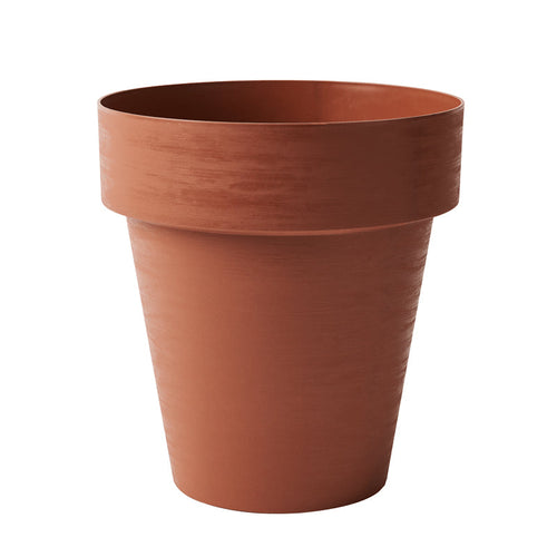 Vaso tondo Porto Colour in plastica colorati da esterno e giardino per fiori e piante