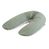 Cuscino di maternità in microfibra verde