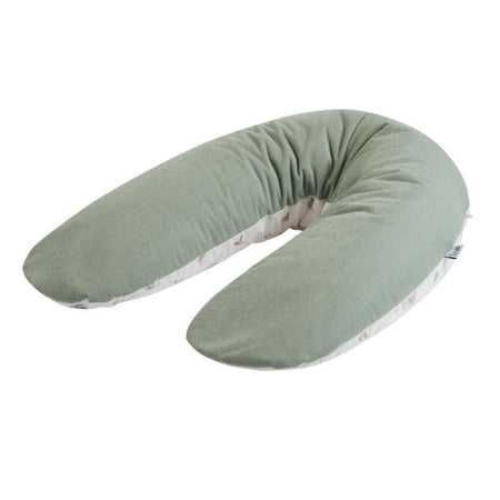 Cuscino di maternità in microfibra verde