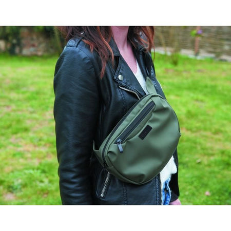 Borsa fasciatoio - Impermeabile - Kaki - TINEO - Misto - 18 x 8 x 24 cm