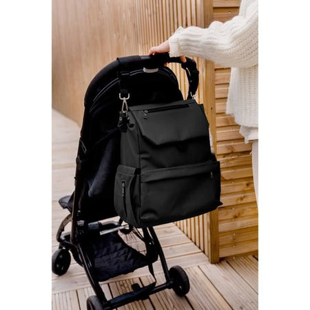 Borsa fasciatoio TINEO CASUAL - Forma a zaino - Grande capacità di stoccaggio - Nera
