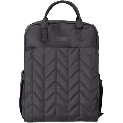 Borsa fasciatoio - TINEO - Forma a zaino - Trapuntata - Nera