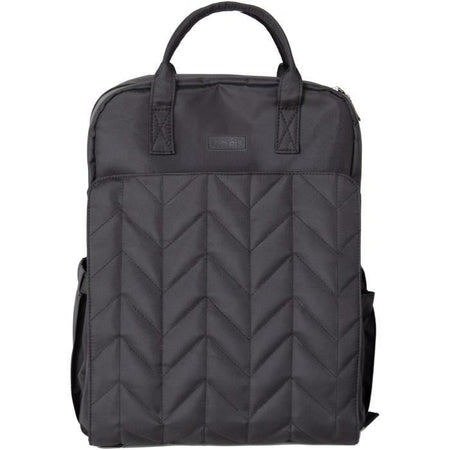 Borsa fasciatoio - TINEO - Forma a zaino - Trapuntata - Nera