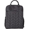Borsa fasciatoio - TINEO - Forma a zaino - Trapuntata - Nera