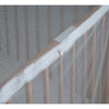 Zanzariera per letto TINEO - Apertura facile con zip - Compatibile con letti 60x120 o 70x140 cm