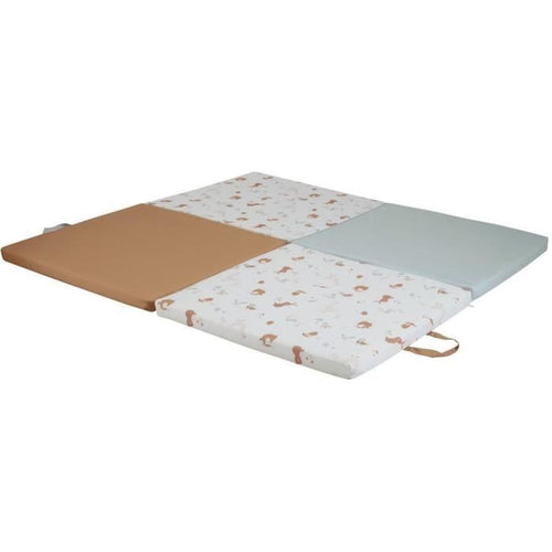 Malin Tineo Little Farmer - multifunzione 3 in 1 e tappeti scalabili - giocate o tappeto di risveglio - 120x120 cm