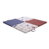 TINEO Tappeto intelligente Tesori dell'oceano 3 in 1 - Evolutivo - Rivestimento sfoderabile - 120x120 cm -