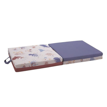 TINEO Tappeto intelligente Tesori dell'oceano 3 in 1 - Evolutivo - Rivestimento sfoderabile - 120x120 cm -