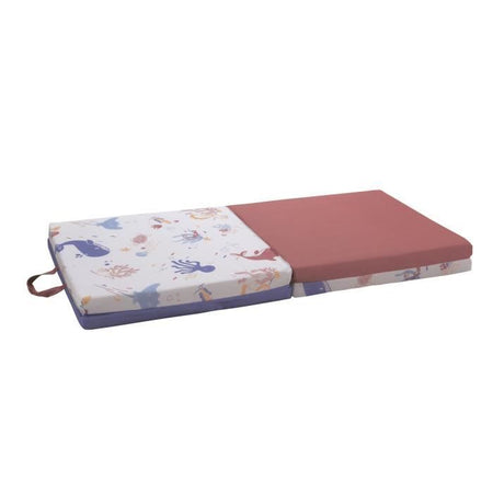 TINEO Tappeto intelligente Tesori dell'oceano 3 in 1 - Evolutivo - Rivestimento sfoderabile - 120x120 cm -