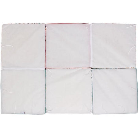 Tappeto da gioco Maxi Malin - TINEO - Tappetino evolutivo 5 in 1 - 180 x 120 cm - Geometrico / Animali divertenti