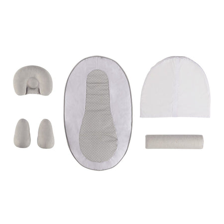 Tinéo - Cocoon del sonno per bambini, cuneo per bambini, 10  inclinati, scalabile, regolabile, rimovibile, 0-3 mesi, baby tete hold, 58x40cm