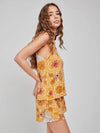 Pigiama Donna Gisela Primavera/Estate 2/20269S Corto con Pizzo Stampato