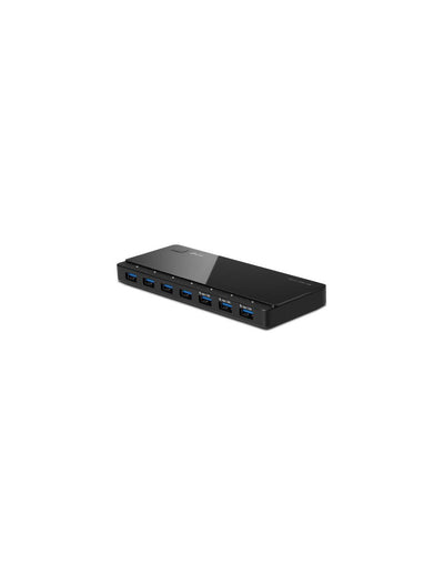 Hub 7 porte USB 3.0 fino a 5 Gbps alimentato 12V-2.5A UH700