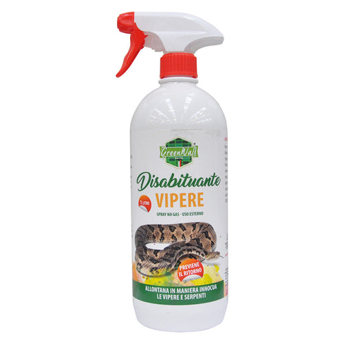 Disabituante Spray per Serpenti e Vipere barriera repellente naturale 1 Lt