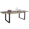 Tavolo in legno allungabile LaFabrica per interno arredamento cucina e soggiorno 180/240 cm