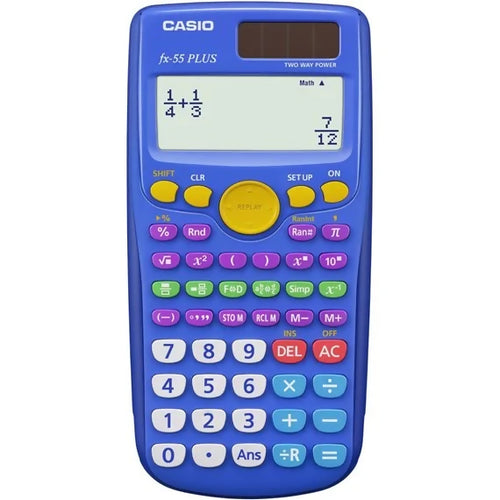 Calcolatrice scientifica Casio FX-55PLUS Azzurro