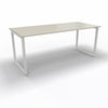 Tavolo mensa per azienda con piano in melaminico e struttura verniciata da 6 o 8 persone cm. 180x80x72,5h