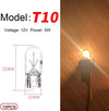 LAMPADINE ALOGENE T10 W5W 12V