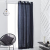 Tenda con occhielli TODAY - 140x240 cm - 100% cotone - Blu scuro
