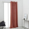 Tenda con occhielli TODAY - 140x240 cm - 100% Cotone - Terracotta