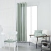 Tenda con occhielli TODAY - 140x240 cm - 100% cotone - Celadon