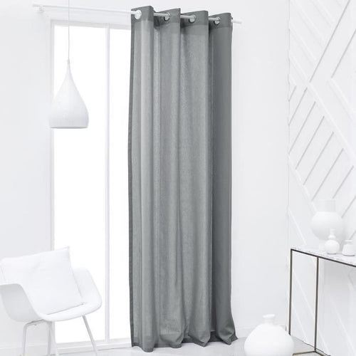 Tenda con occhielli TODAY - 140x240 cm - 100% Cotone - Acciaio