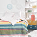 Completo letto - TODAY - Sunshine - 11.23 stampa a righe - 2 persone - 220 x 240 cm - 100% cotone 57 fili