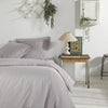 Copripiumino - TODAY - CHARME - Chambray - Grigio chiaro Constance - 240 x 220 cm