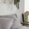 Copripiumino - TODAY - CHARME - Chambray - Grigio chiaro Constance - 240 x 220 cm