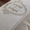 Cuscino - TODAY - CHARME - Stampato x Chambray x Ricamo Berenice - 30 x 50 cm