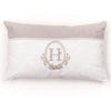 Cuscino - TODAY - CHARME - Stampato x Chambray x Ricamo Berenice - 30 x 50 cm