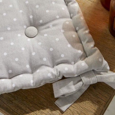 Seduta trapuntata - TODAY - CHARME - Stampa Constance - 40 x 40 cm