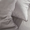 Copripiumino - TODAY - CHARME - Chambray - Grigio chiaro Constance - 260 x 240 cm