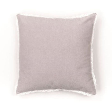 Cuscino - TODAY - CHARME - Chambray x Dentelle Berenice - 40 x 40 cm
