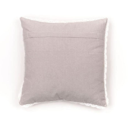 Cuscino - TODAY - CHARME - Chambray x Dentelle Berenice - 40 x 40 cm
