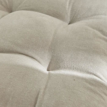 Seduta trapuntata - TODAY - CHARME - Chambray x Petite Broderie Berenice - 40 x 40 cm