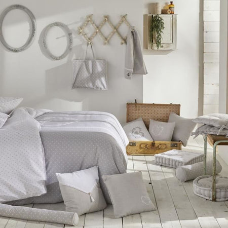 Cuscino Polochon - OGGI - CHARME - Stampa Constance - 45 x 15 cm