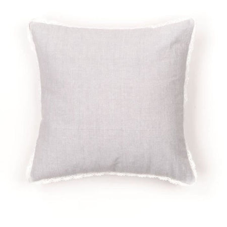 Cuscino - TODAY - CHARME - Chambray x Dentelle Capucine - 40 x 40 cm