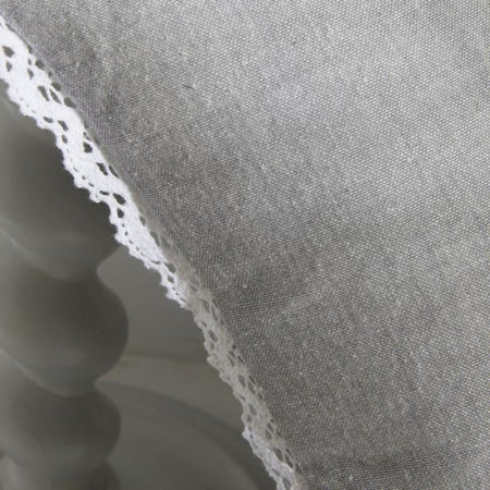 Cuscino - TODAY - CHARME - Chambray x Dentelle Capucine - 40 x 40 cm